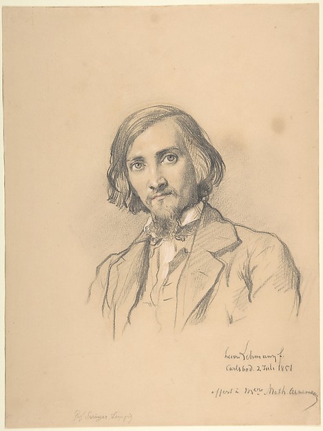 Henri Lehmann, Portrait of Anton Heinrich Springer (1825–1895)