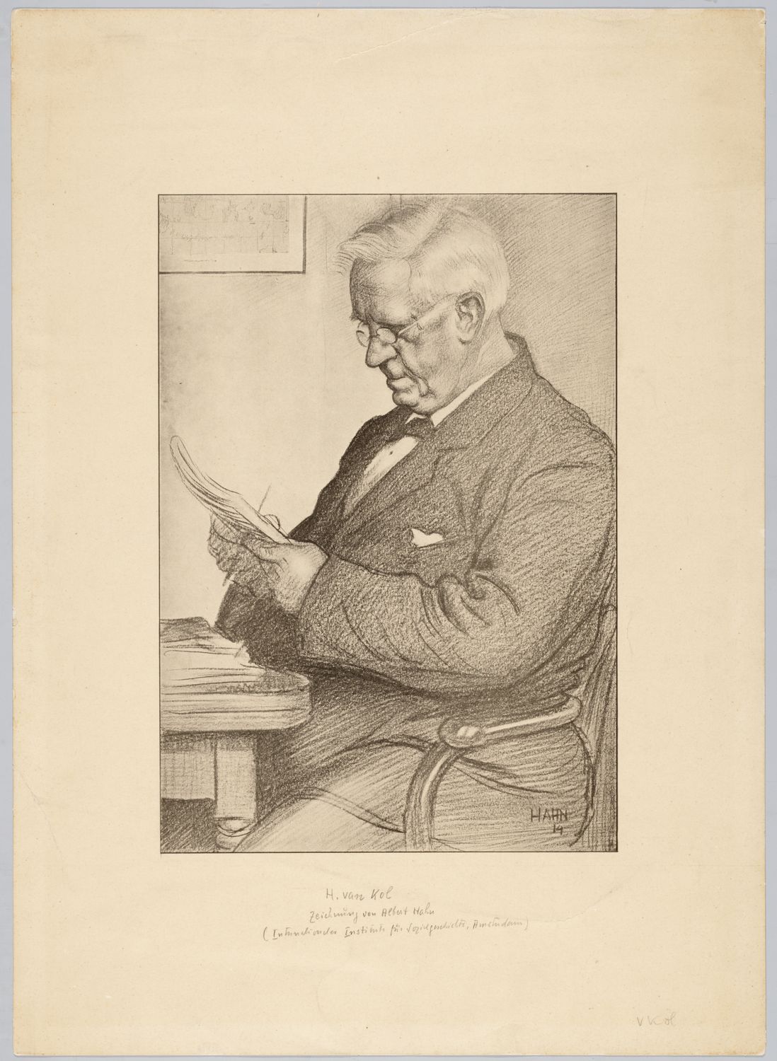 Hahn, Albert,draughtsman., Zie ook: BG C1/209