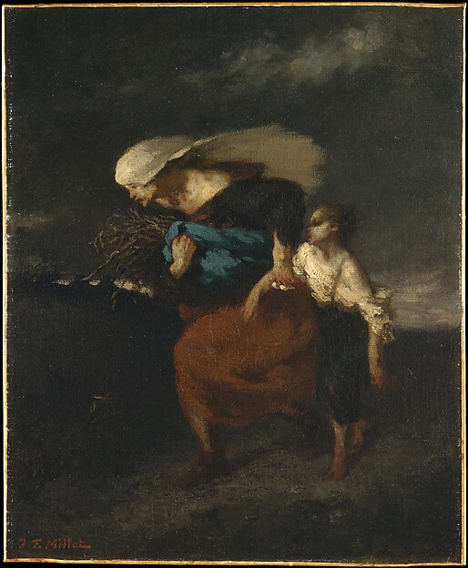 Jean-François Millet, Retreat from the Storm