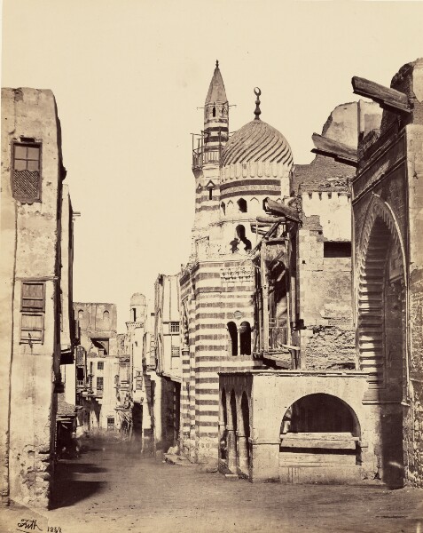 Francis Frith, Street view in Cairo
