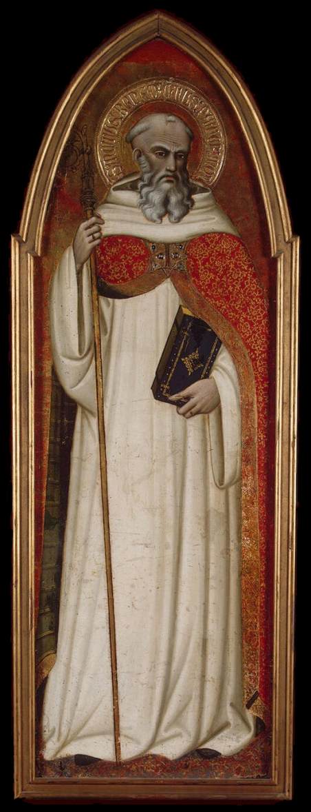 Spinello Aretino, St Benedict (wing of a polyptych)
