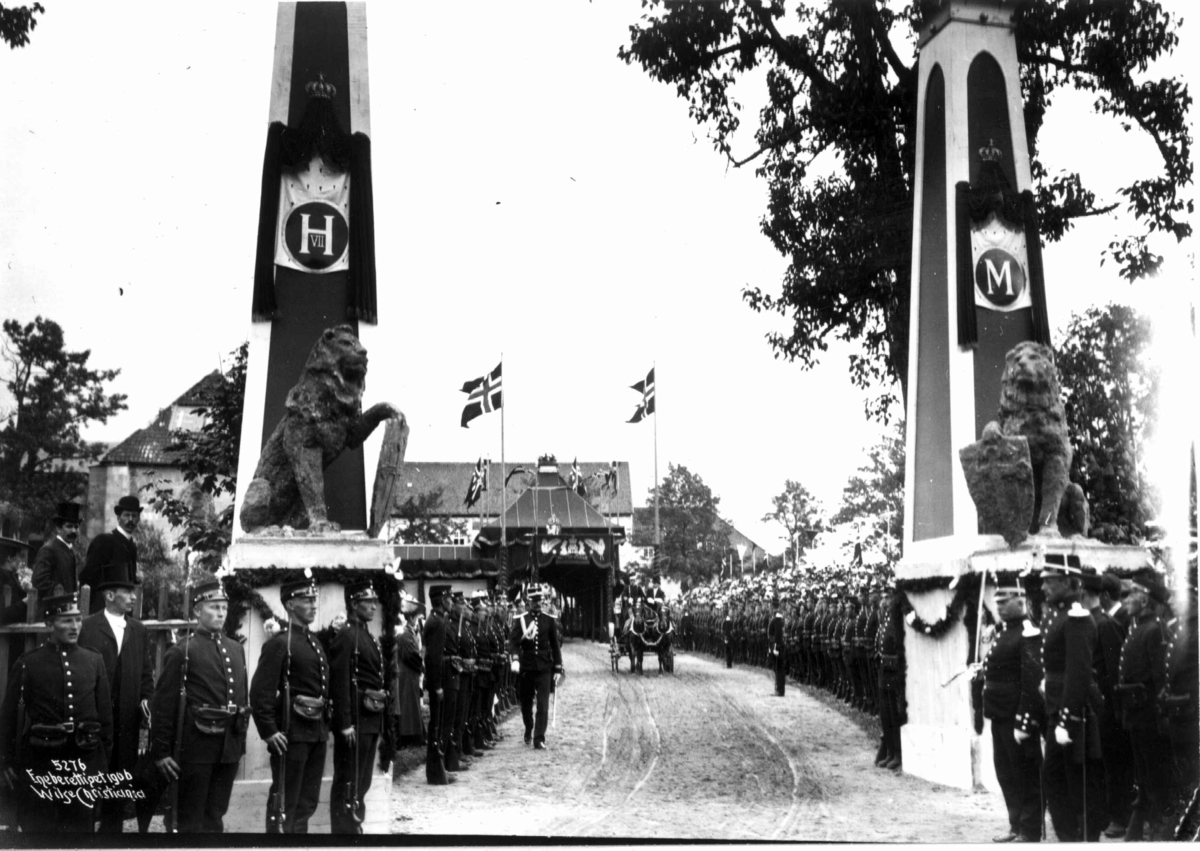 Anders Beer Wilse, Kong Haakons Kroningsferd 1906