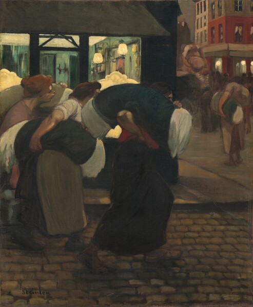 Théophile Alexandre Steinlen, The Laundresses