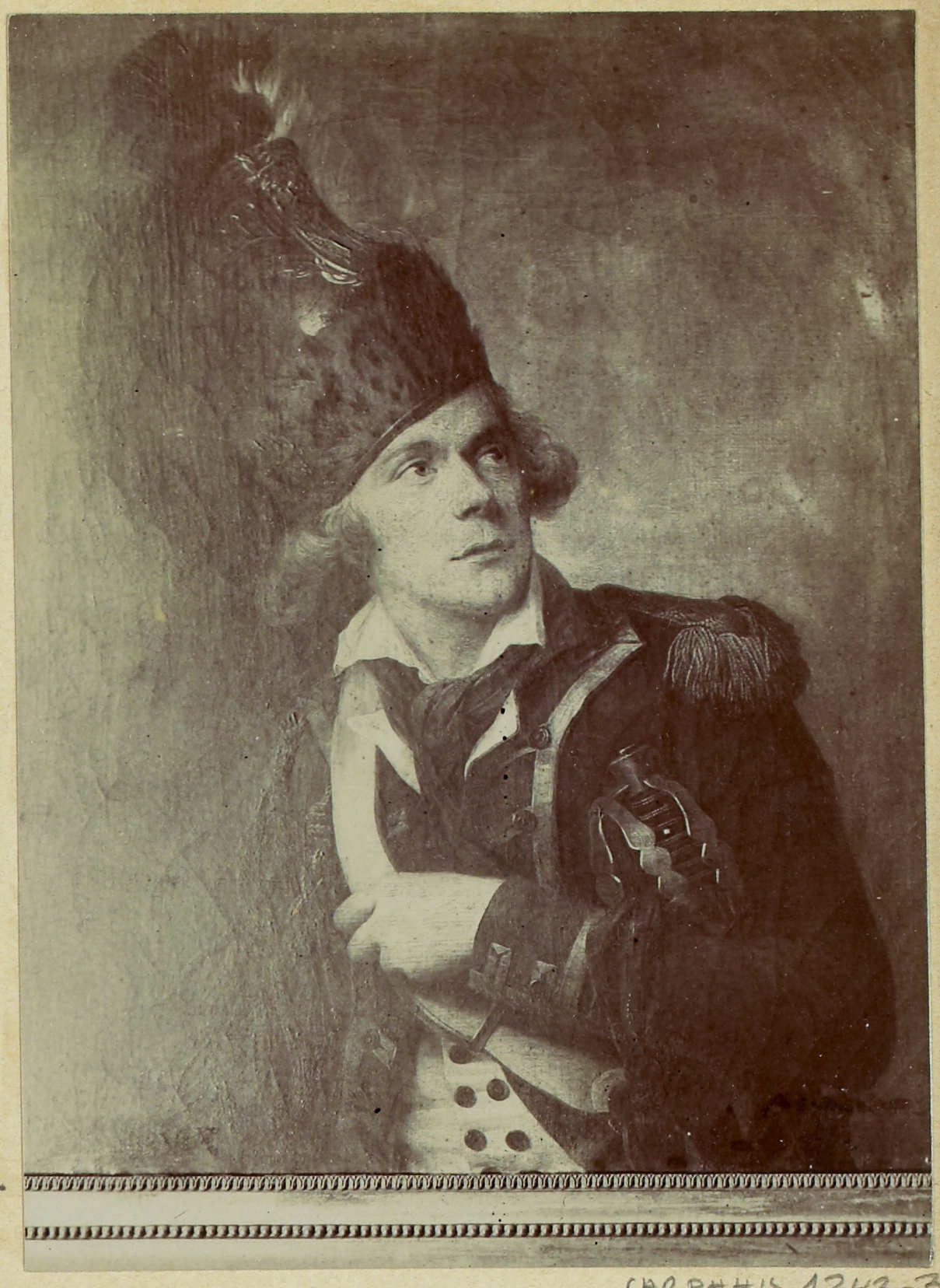 Anonyme, 28 - Portrait de l'acteur Chénard dans le déserteur (Boilly)