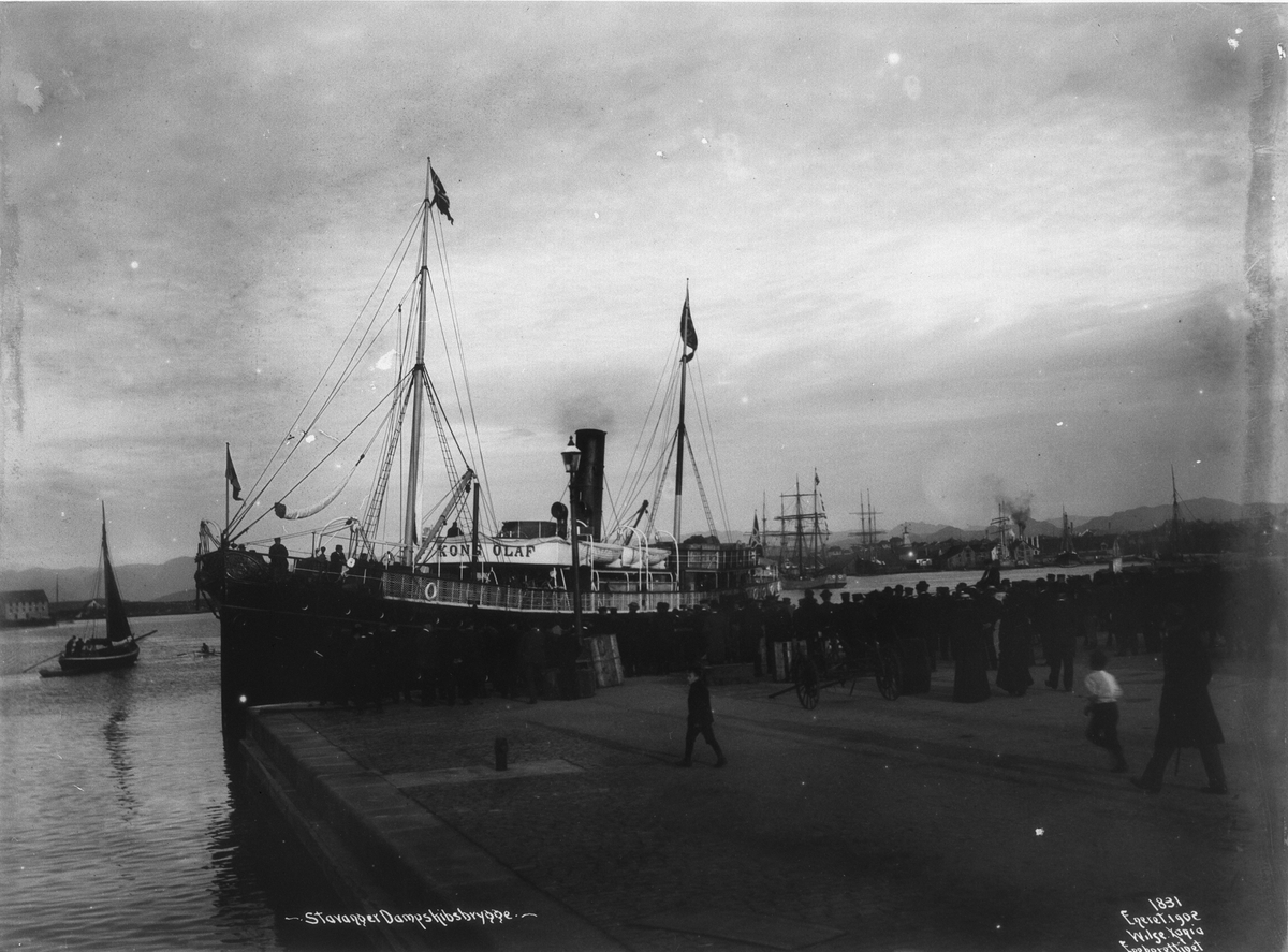 Anders Beer Wilse, Prot: uleselig Konv: Stavanger Dampskibsbrygge 20. Sep. 1902