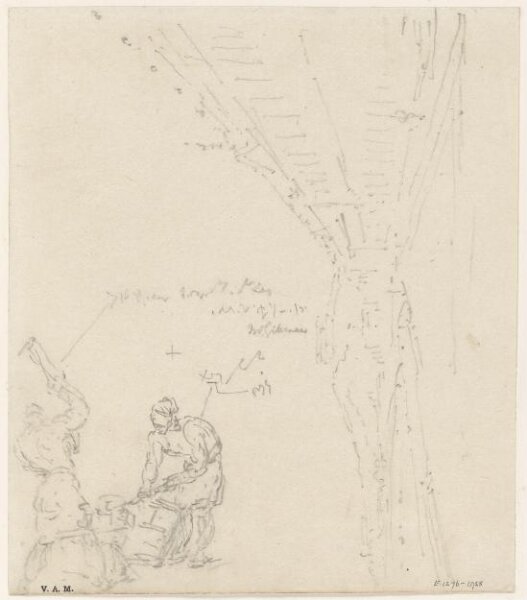 George Chinnery, Chinese blacksmiths, and the Praya Grande, Macau