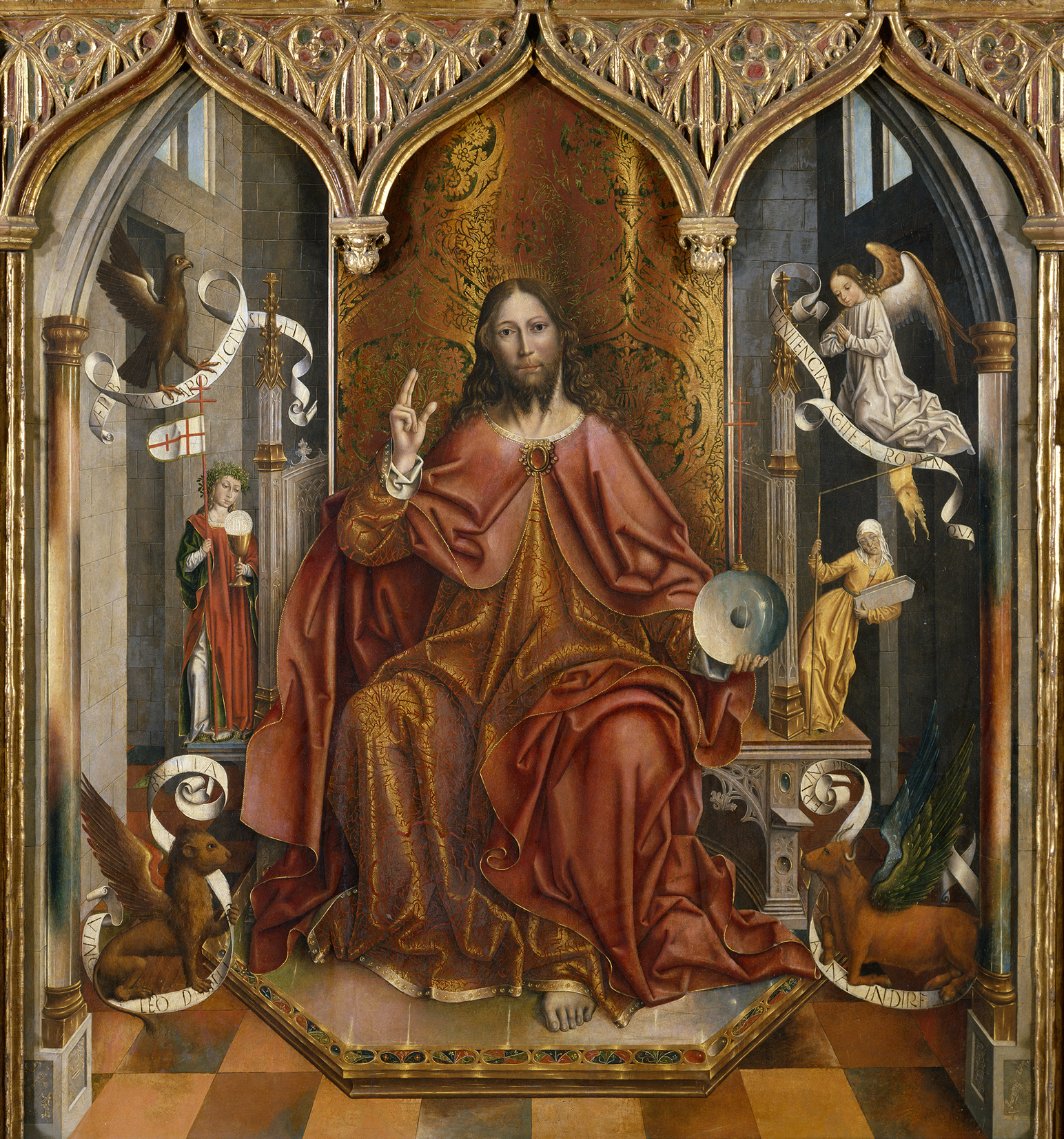 Fernando Gallego, Christ Blessing