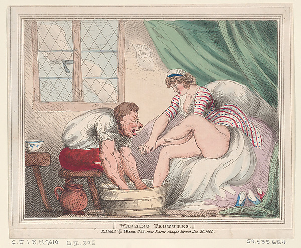 Thomas Rowlandson, Washing Trotters