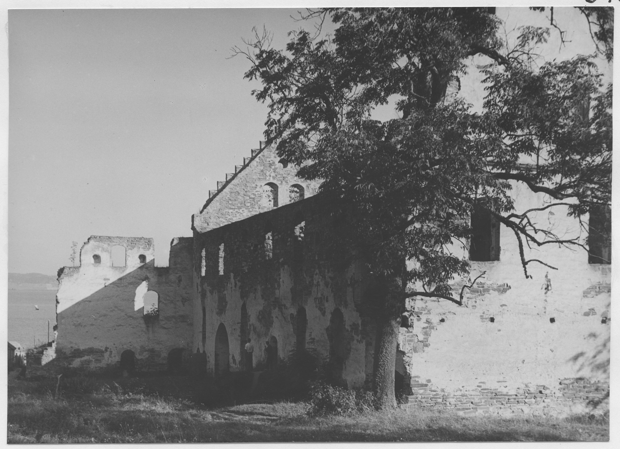 Mårten Sjöbeck, Visingsborgs slottsruin