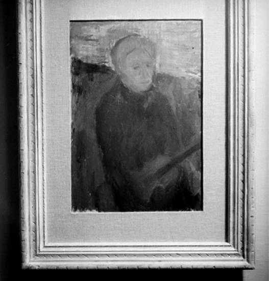 Knut Borg, Tavla. Artist: Anders Hellsten.