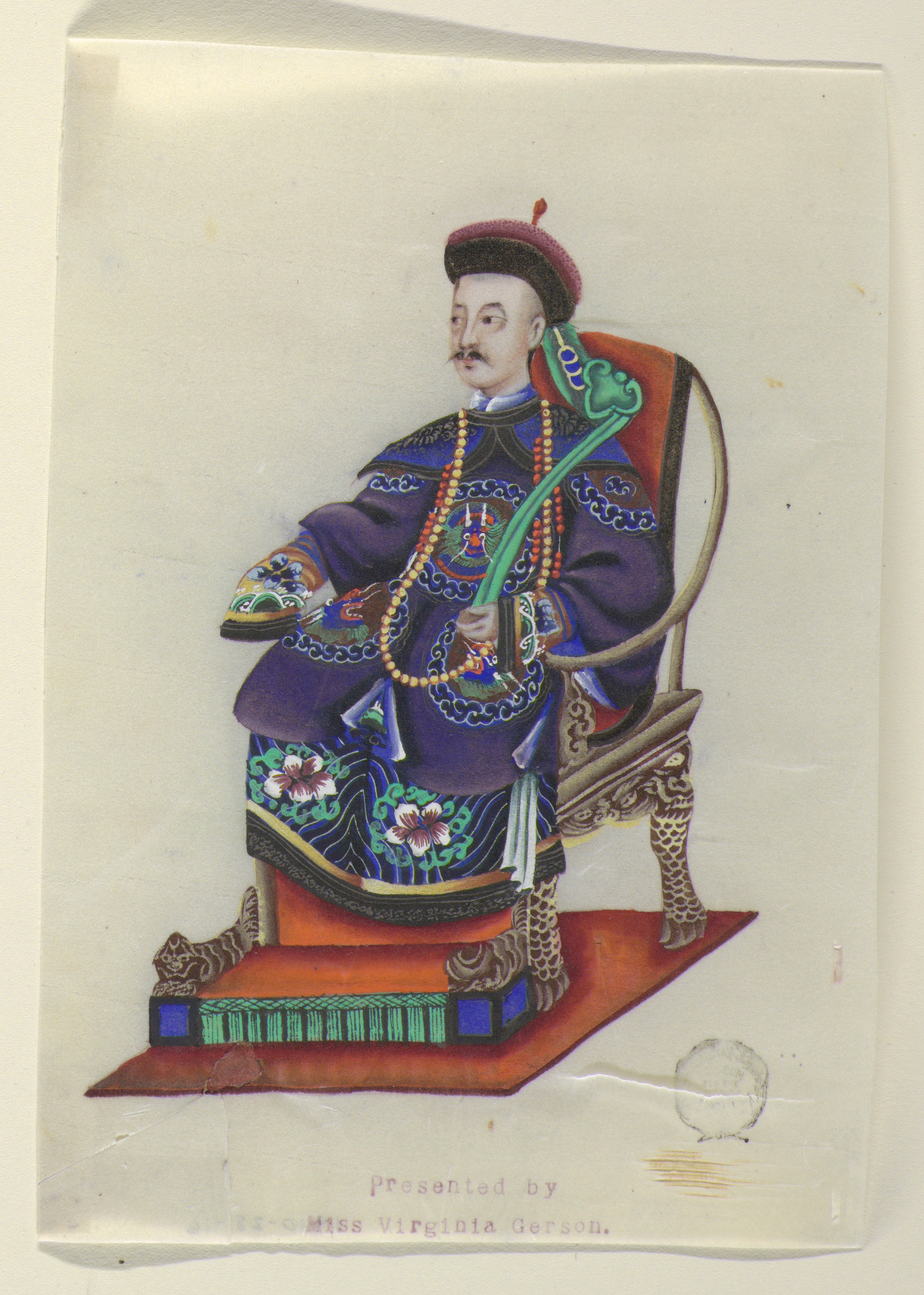 Unknown artist, Seated Official