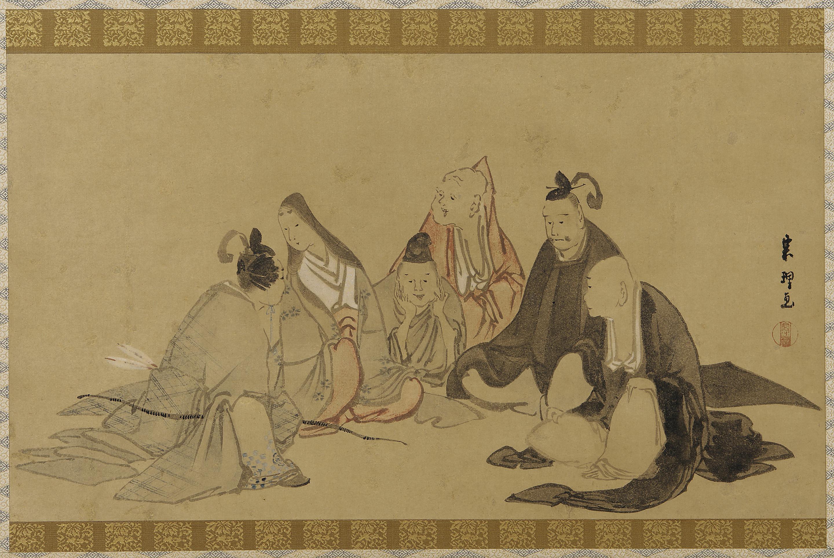 Hishikawa Sori, The Six Immortal Poets