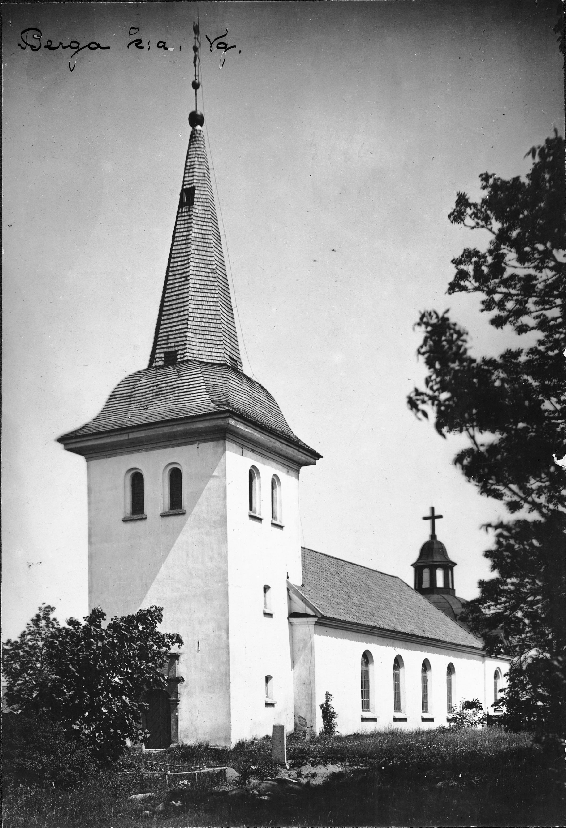 Ludvig Ericson, Berga kyrka