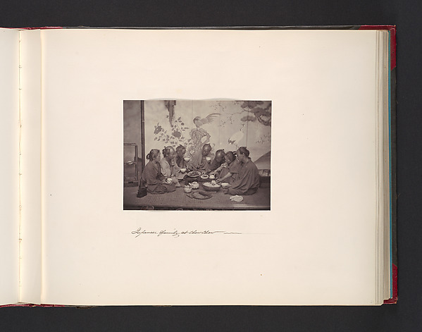 John Thomson, Japanese Family at Chow-Chow
