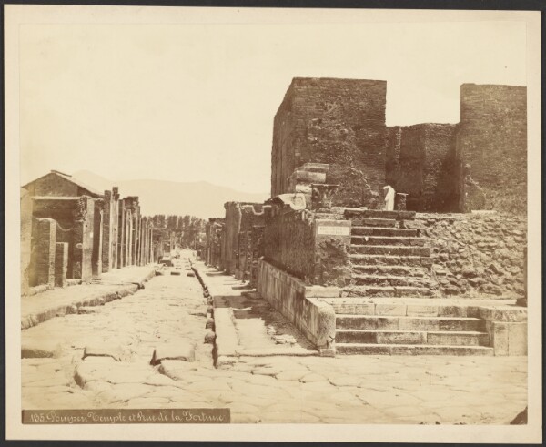 Unknown, Pompéi, Temple et Rue de la Fortune