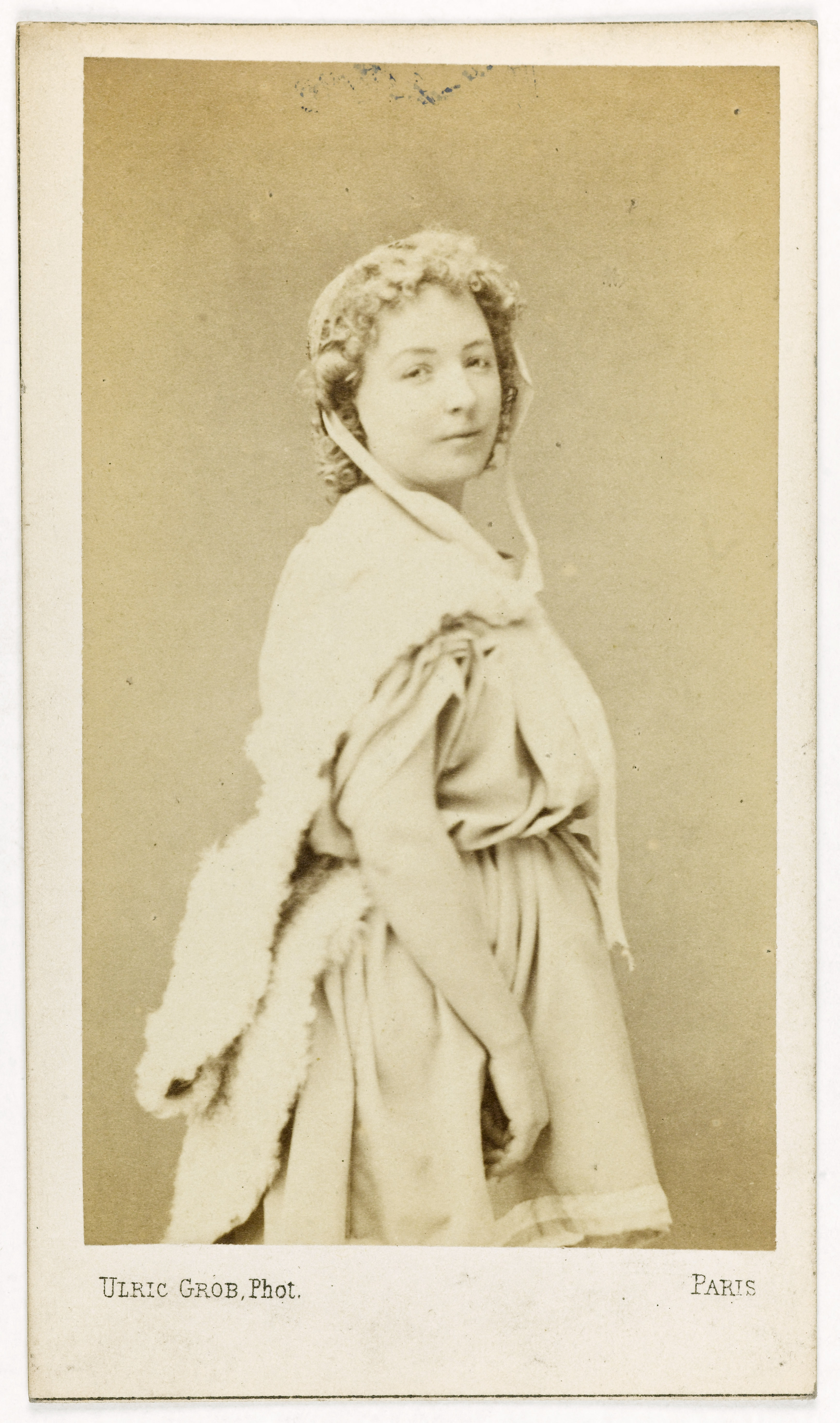 Ulric Grob, Portrait de Mlle Lucile Tostée, actrice