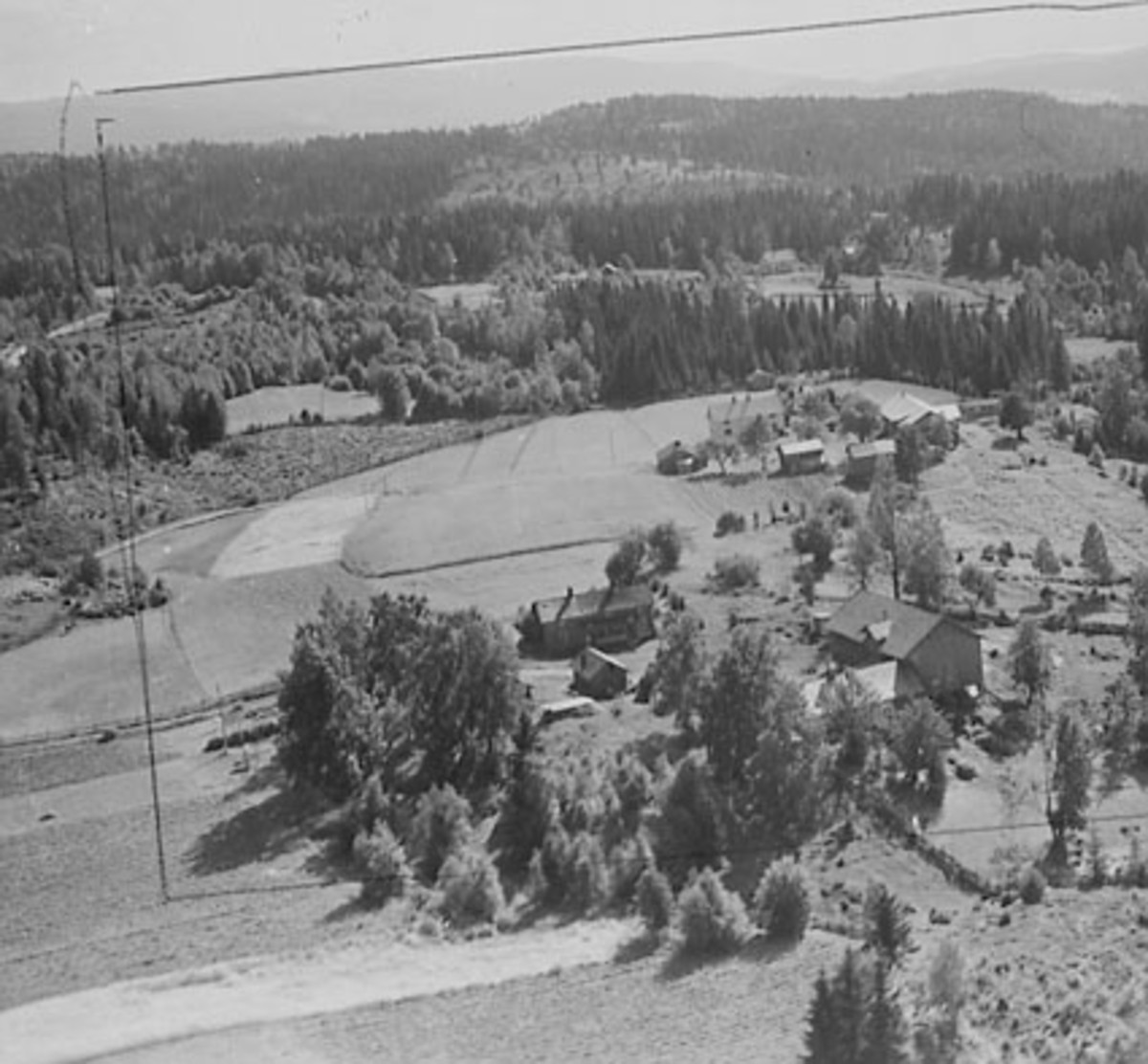 Widerøes Flyveselskap A/S, FLYFOTO KLAFSTAD NORDRE, ÅSVANG