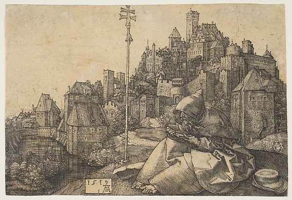 Albrecht Dürer, Saint Anthony Reading