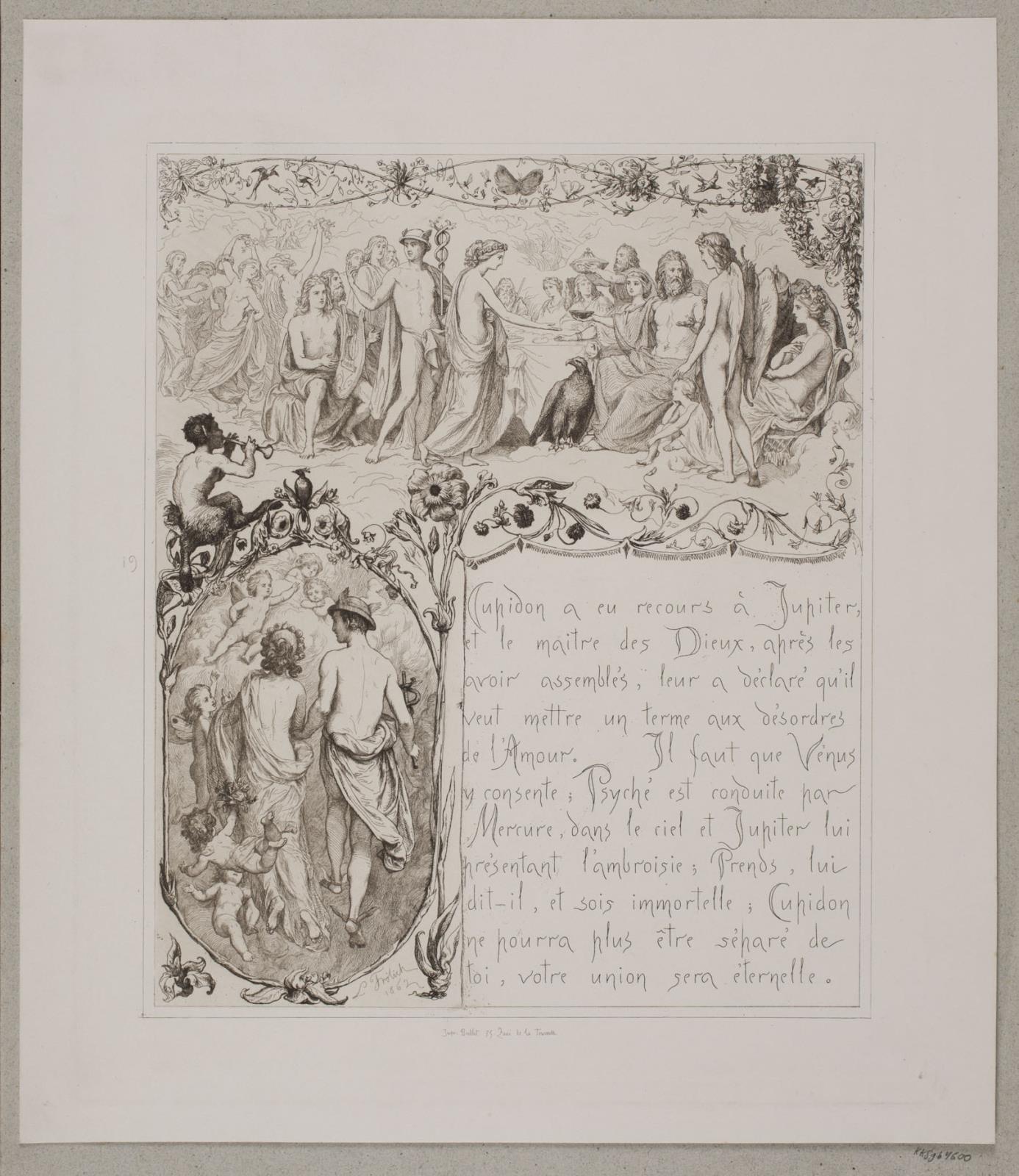Lorenz Frølich, Illustration nr. 19 til "L`Amour et Psyché"