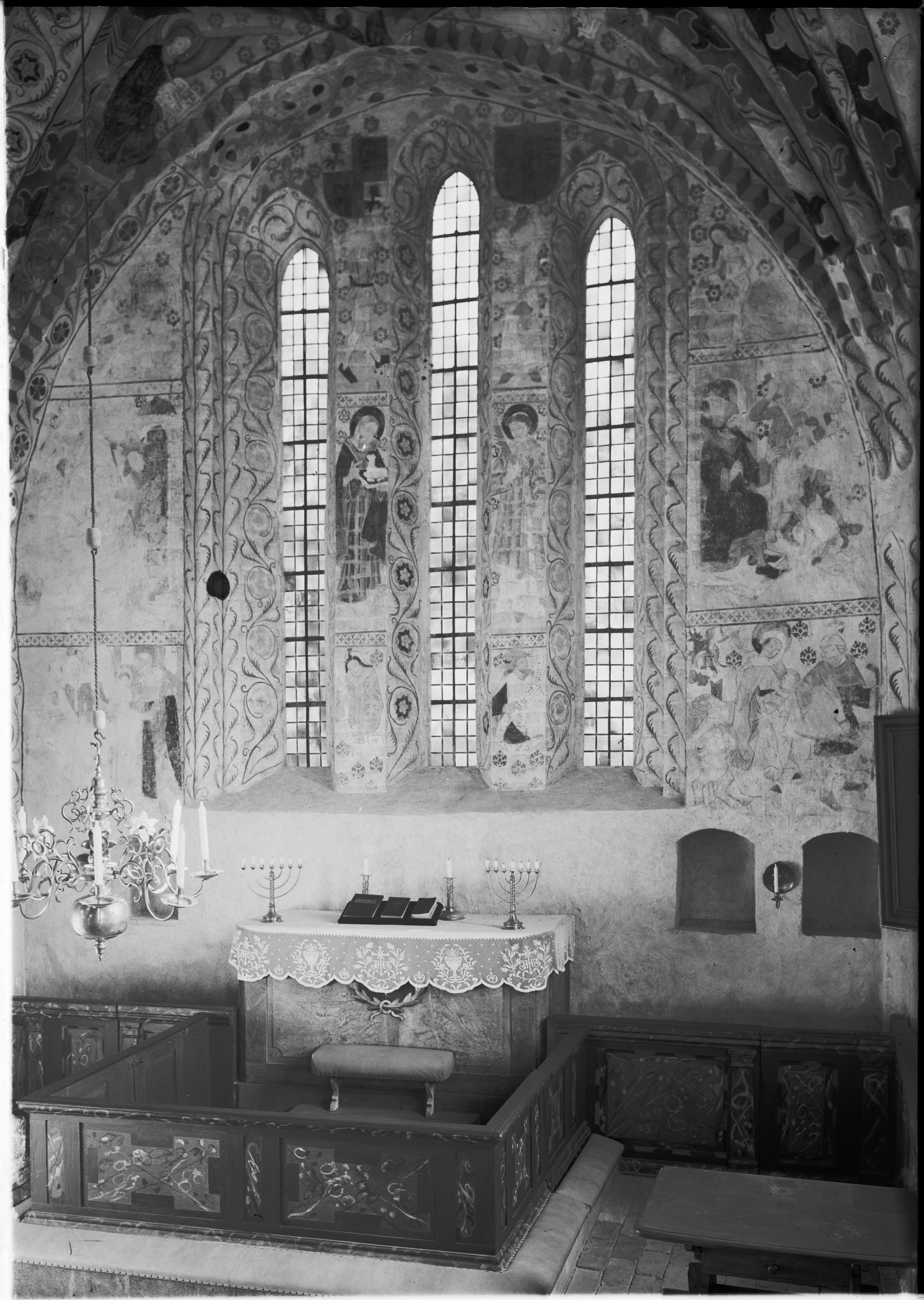 Nils Lagergren, Härkeberga kyrka