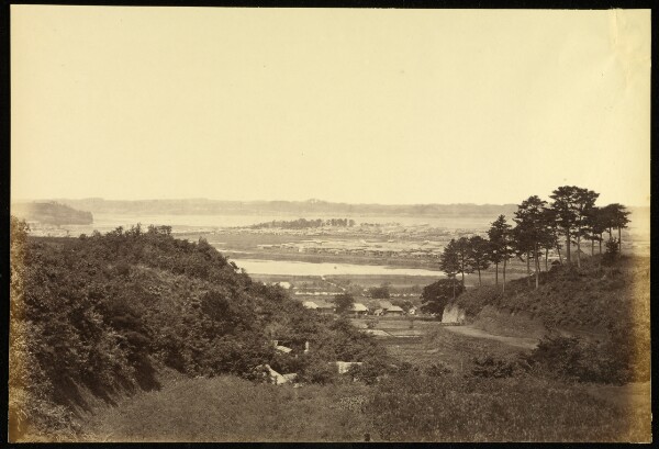 Felice Beato, View of Yokohama from the New Road