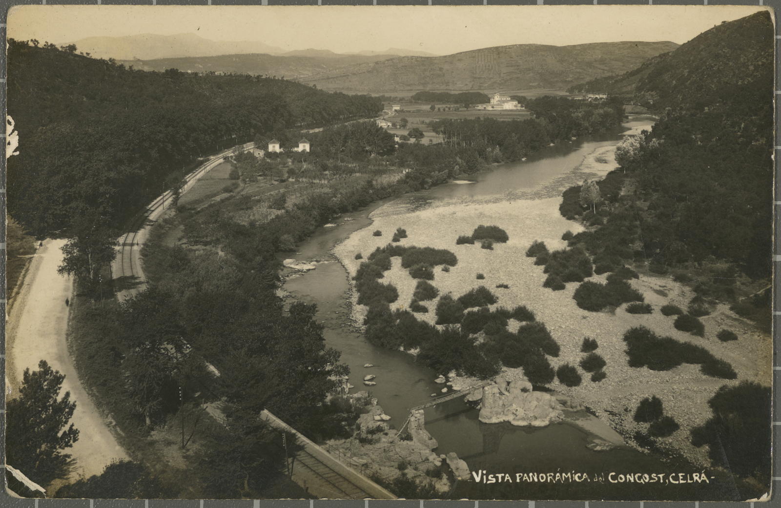 Desconegut, Panoramic view of the Gorge, Celrá
