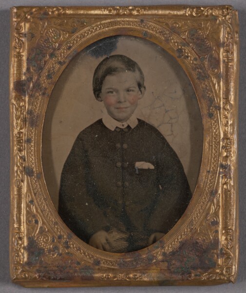 Unknown, [Portrait of a Seated Little Boy]