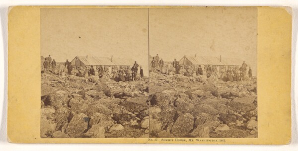 John P. Soule, Summit House, Mt. Washington, 1861.