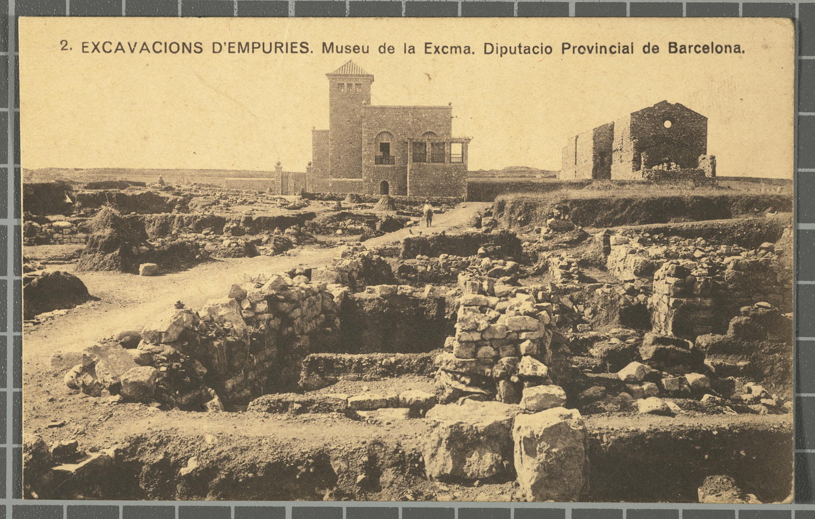 Josep Esquirol Pérez, 2. Excavations d’ Empuries. Museum of Excma. Provincial Council of Barcelona