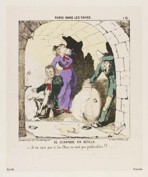 Colomb, B. (Moloch), Paris Dans Les Caves