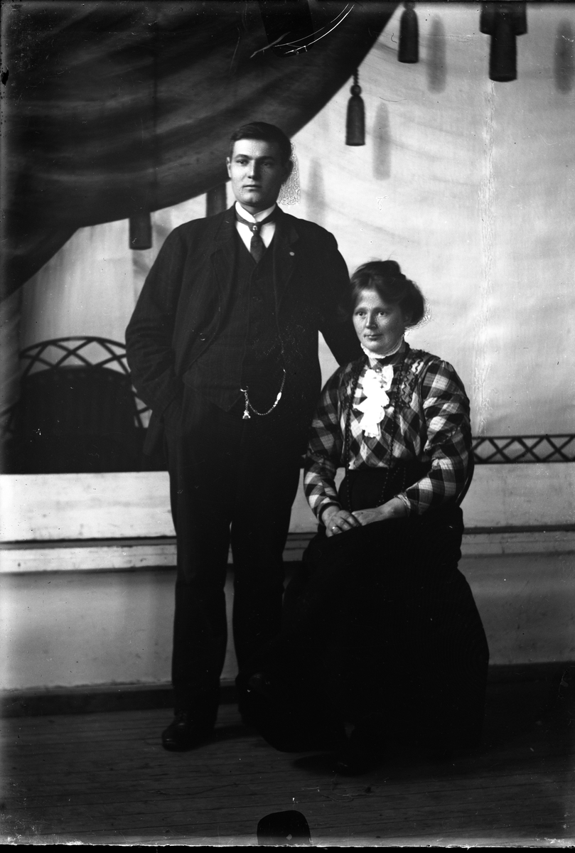 Oscar Holte, Portrett av ektepar