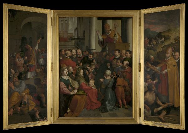 Ambrosius Francken I, Altarpiece of the Guild of the Smiths