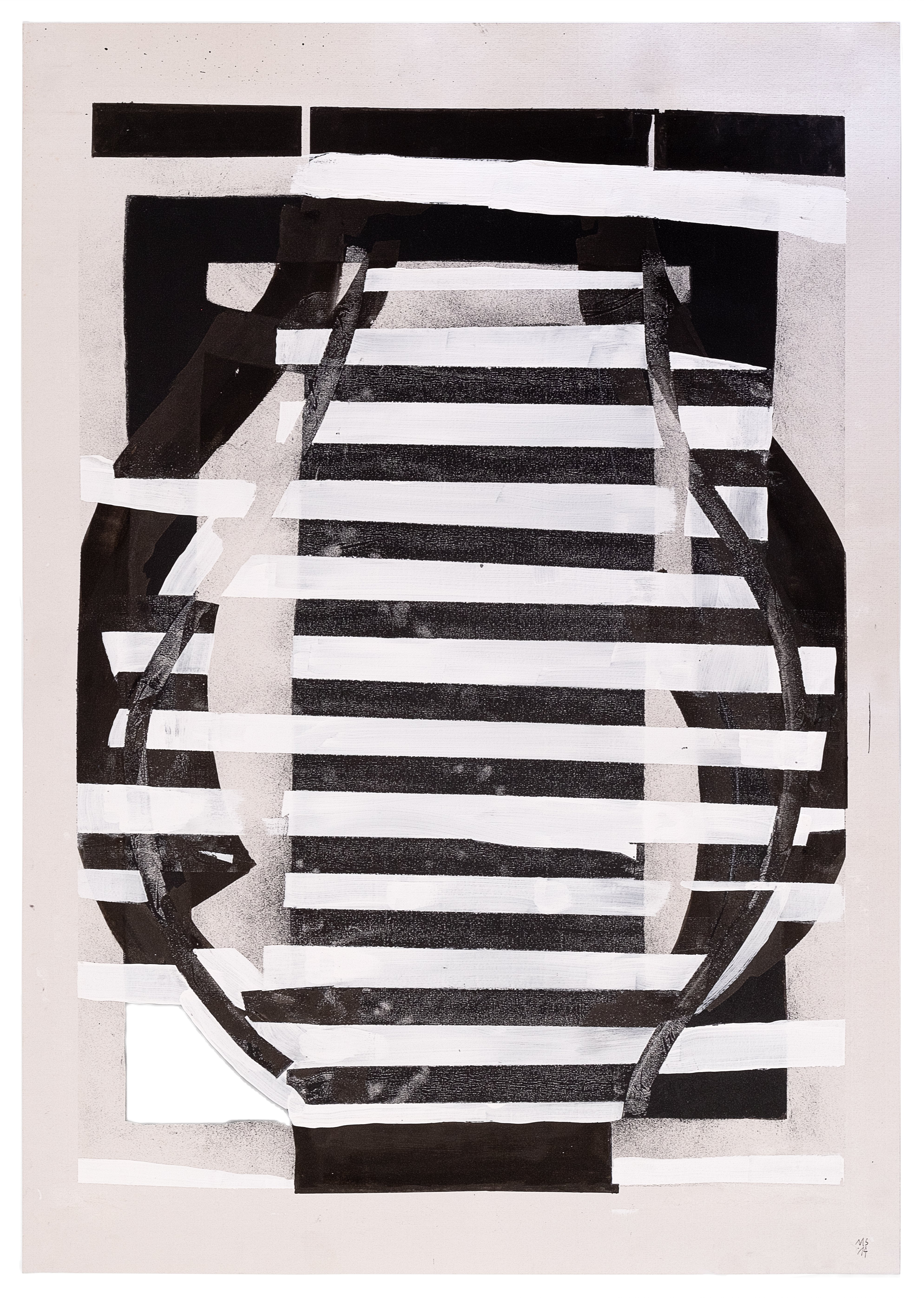 Michael Schoenholtz, Gemälde "Gefäß 3" (Michael Schoenholtz)