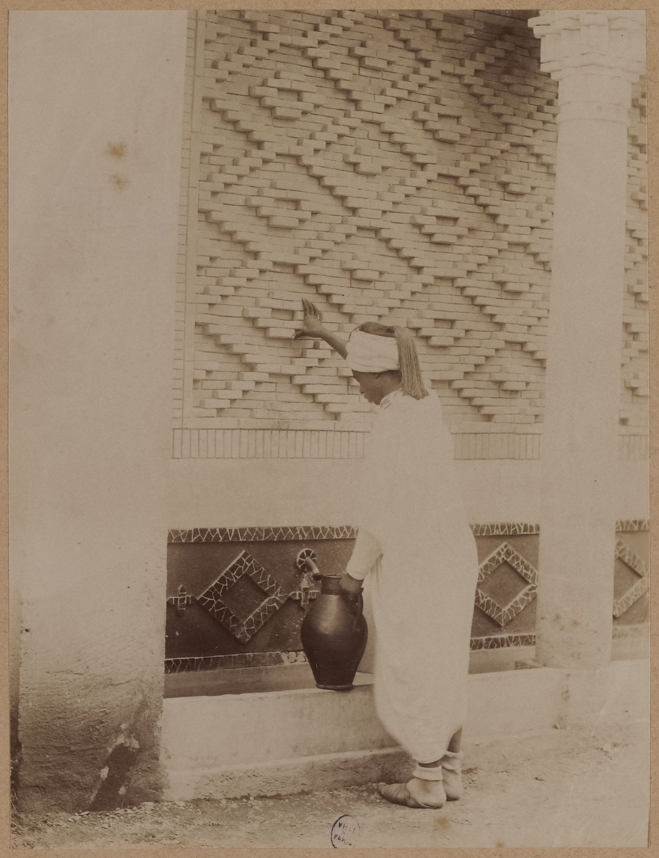 Anonyme, Exposition universelle de 1889. Portrait.