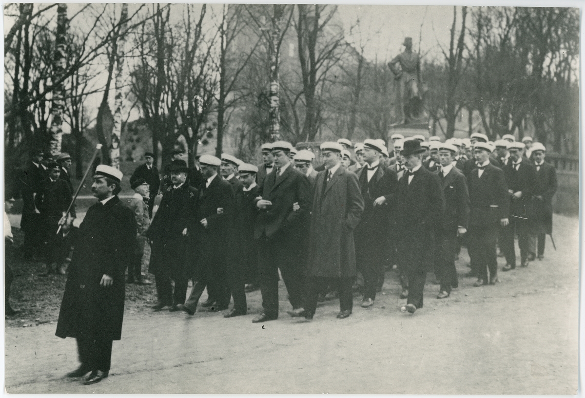 Okänd,, The Narrow during the Speech by Vilhelm Lundgren, Uppsala