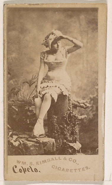 William S. Kimball & Company, Miss Copelo, from the Actresses series (N203) issued by Wm. S. Kimball & Co.