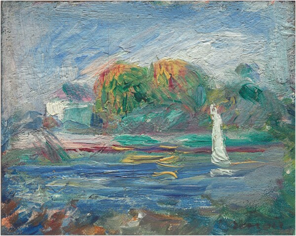 Auguste Renoir, The Blue River