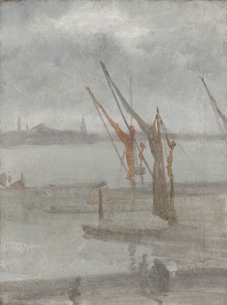 James McNeill Whistler, Grey and Silver: Chelsea Wharf