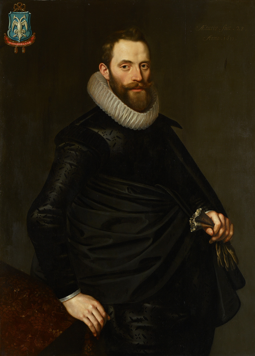 Cornelis van der Voort, Portrait of Pieter Pietersz. Hasselaer (1583-1651)