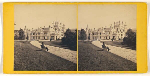 George Washington Wilson, Balmoral Castle, from the South West.