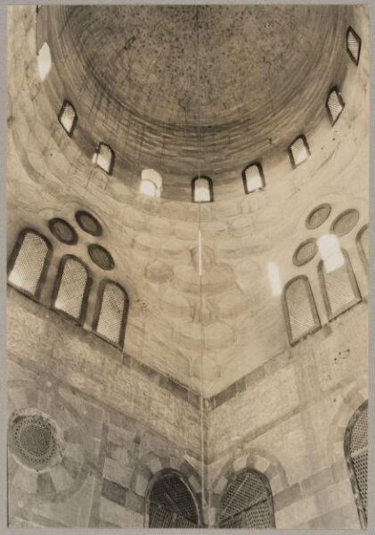 K.A.C. Creswell, Pendentive in the mausoleum of Mamluk Amir Qanibay Qara (Amir Akhur), Cairo