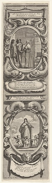 Abraham Bosse, Allegories in Honor of the Birth of the Dauphin