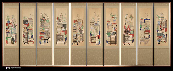 Unidentified artist, Books and Scholars' Possessions