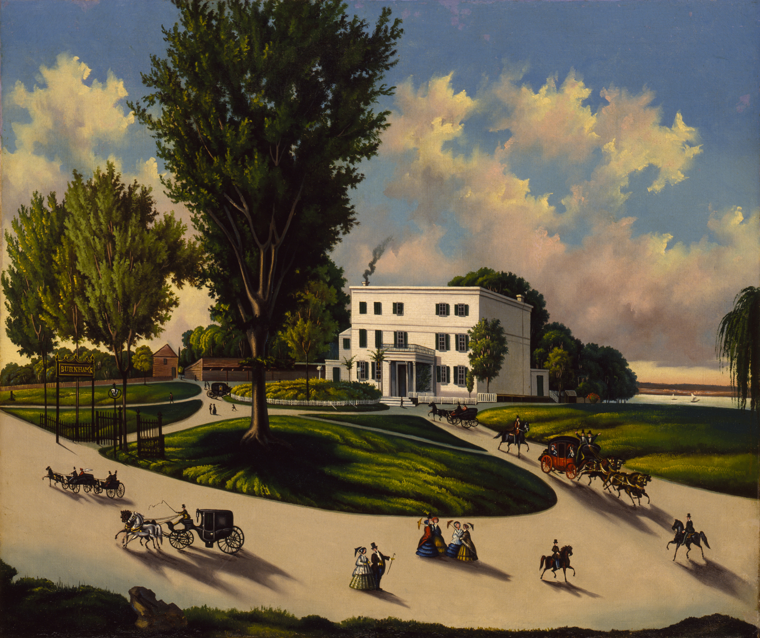 Unidentified, Burnham's Hotel
