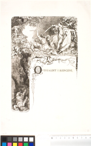 F. Hendriksen, Kongedatterens brudefart. Et digt i tolv romancer