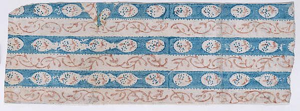 Anonymous, Sheet with overall vine pattern