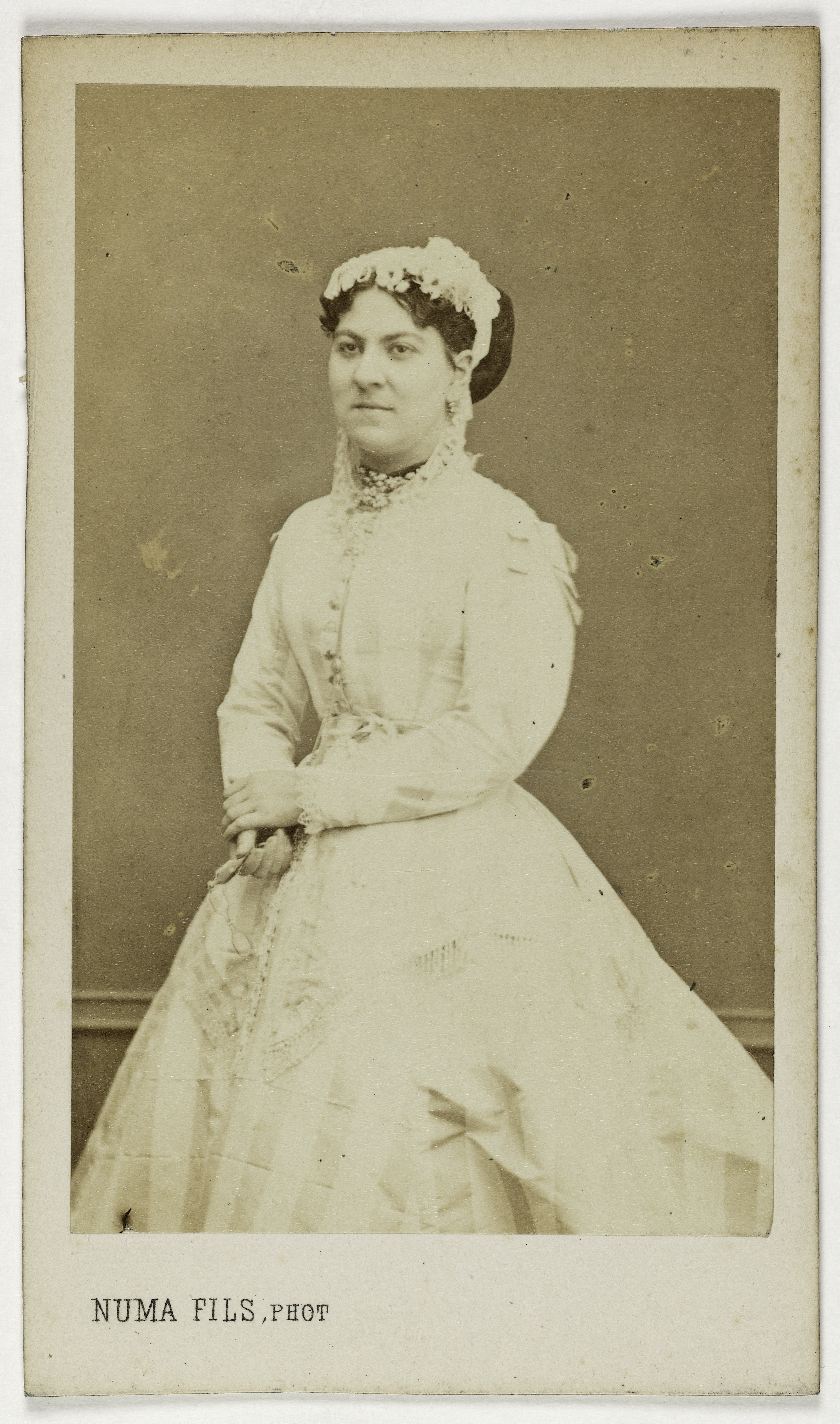 Numa Fils, Portrait de Howey, (actrice au Palais-Royal, 1867)