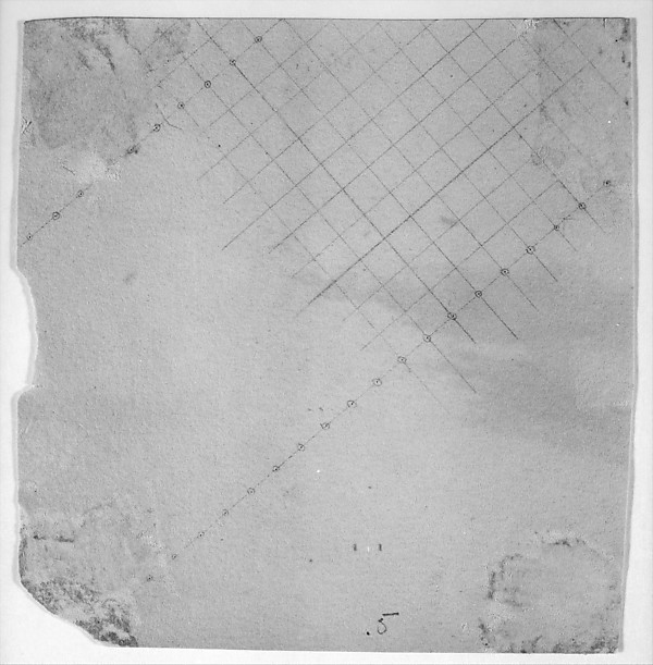 James McNeill Whistler, Grid (from Sketchbook)