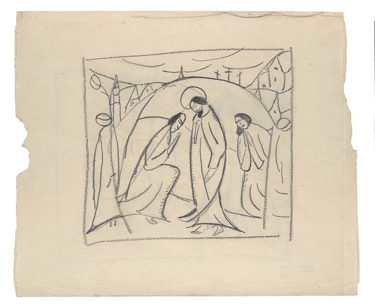 Unknown artist, Christus und die Frauen