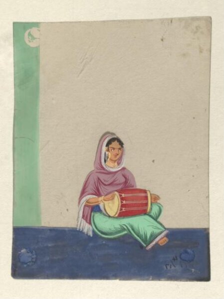 Unknown, One of seventeen paintings of occupations, especially domestic servants.